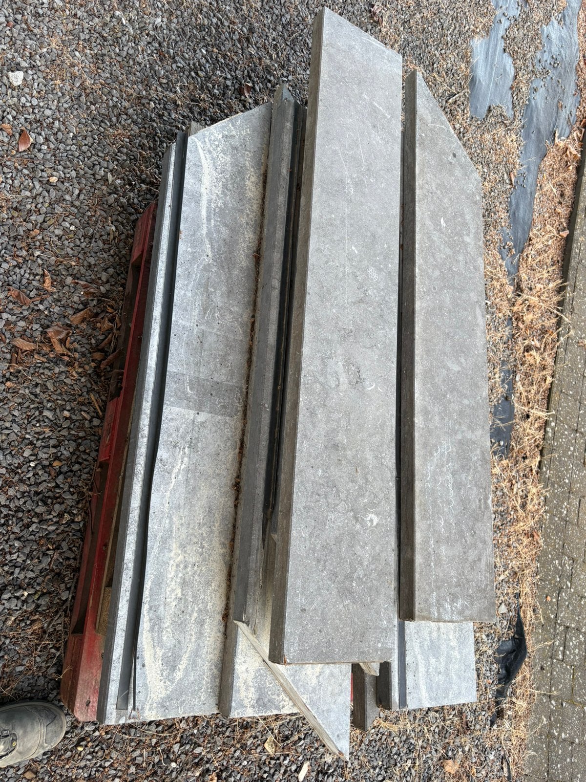 Belgische blauwe steen, Enlèvement, Comme neuf, 60 cm ou plus, 20 à 40 cm