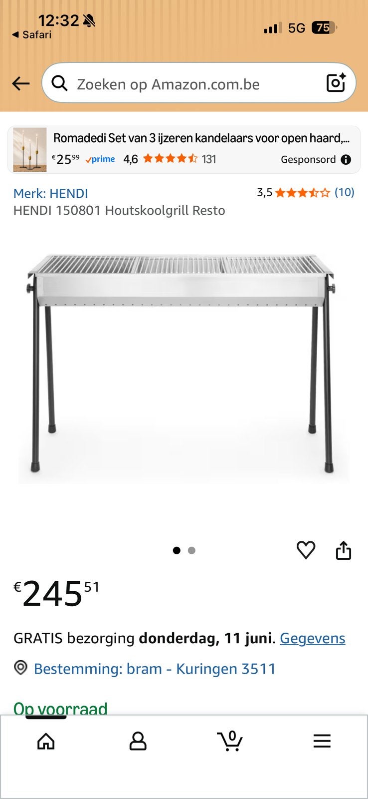 Bbq nieuw, Ophalen, Zo goed als nieuw