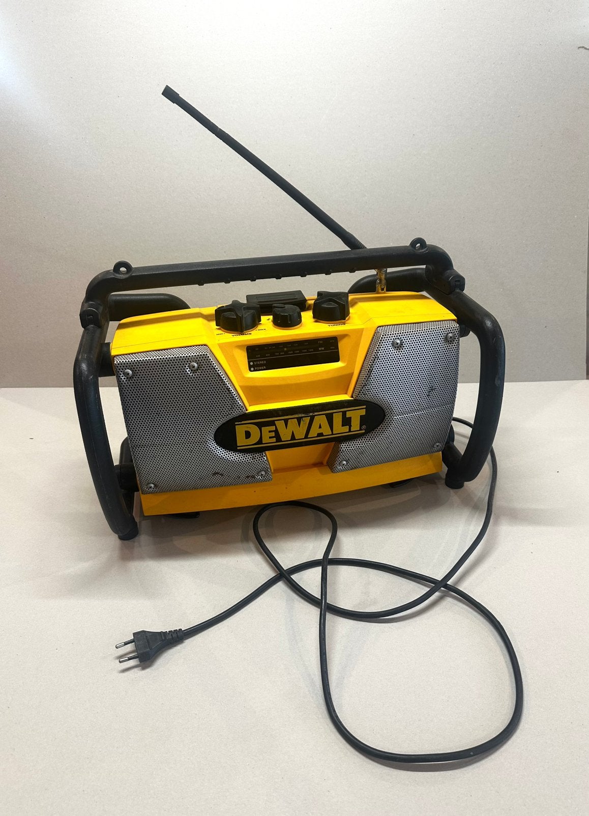 DeWalt werfradio DC010-GB/QW, Ophalen of Verzenden, Gebruikt, Bouwradio