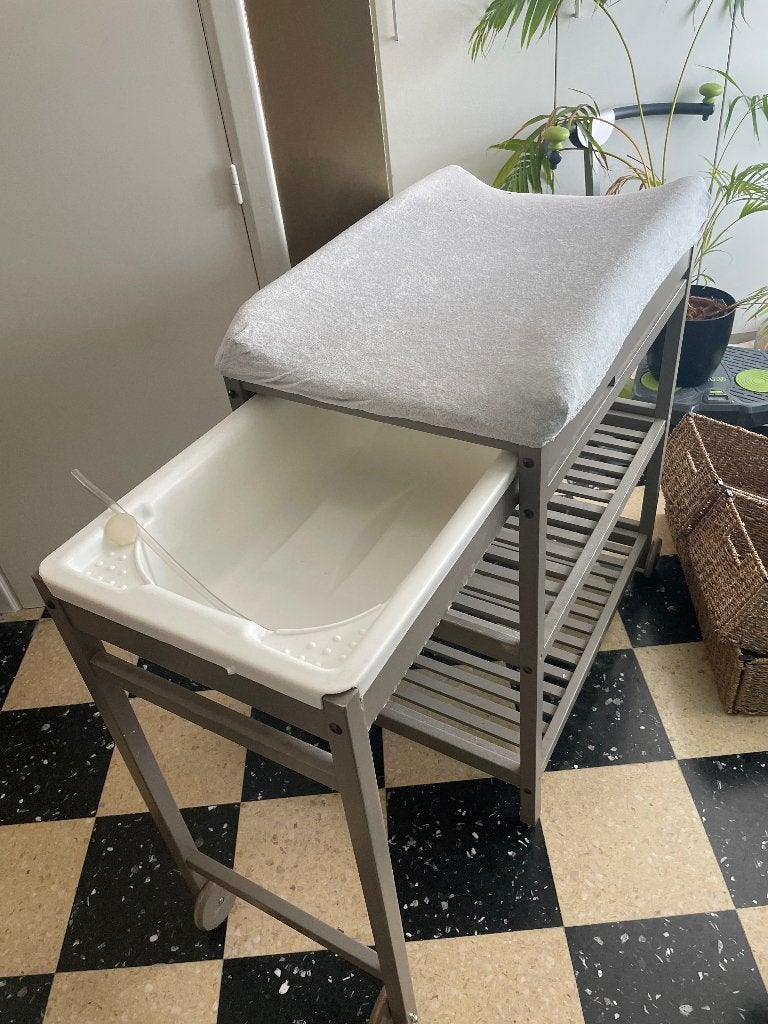 Verzorgtafel met bad Quax, Kinderen en Baby's, Ophalen, Gebruikt, Overige typen, Overige merken