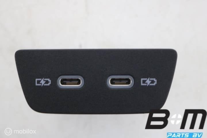 Dubbele USB-laadbus VW Golf 8 2G6035954, Autos : Divers, Autoradios, Utilisé