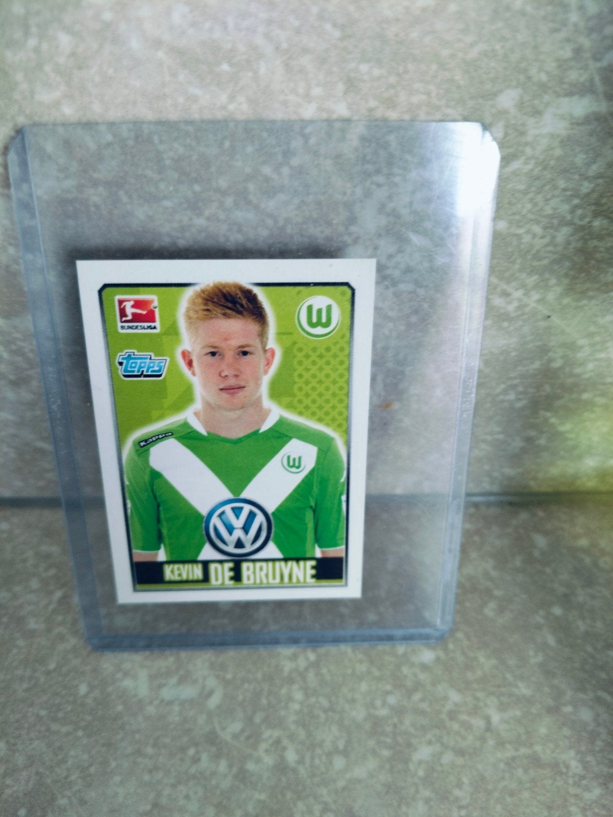 Kevin de Bruyne Rookie Wolfsburg, Envoi, Autocollant
