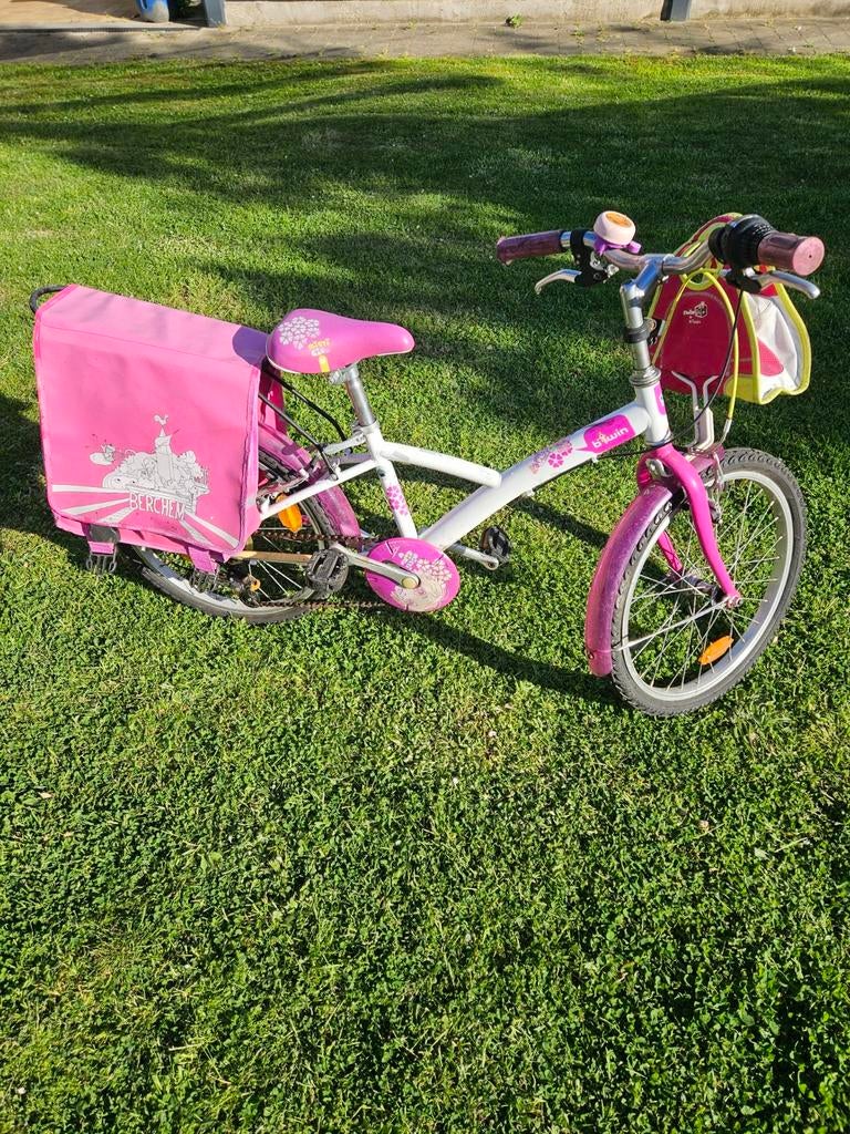 Meisjes kinderfiets, Fietsen en Brommers, Ophalen, Gebruikt, Velgrem, Versnellingen