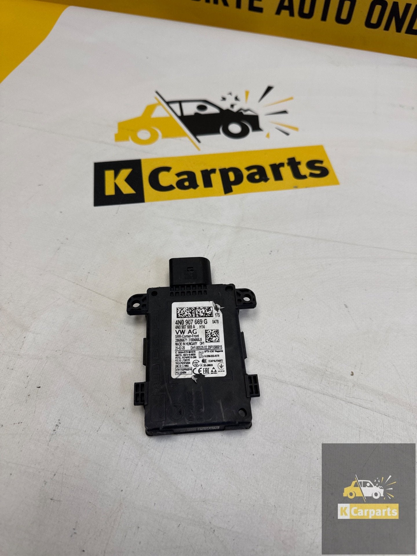 Capteur radar ACC OEM 4N0907669G AUDI A6 A7, Info@fabrikant.eu, Fabrikant BV, Fabrikantstraat 1
1000 AA  Amsterdam, NL, Audi