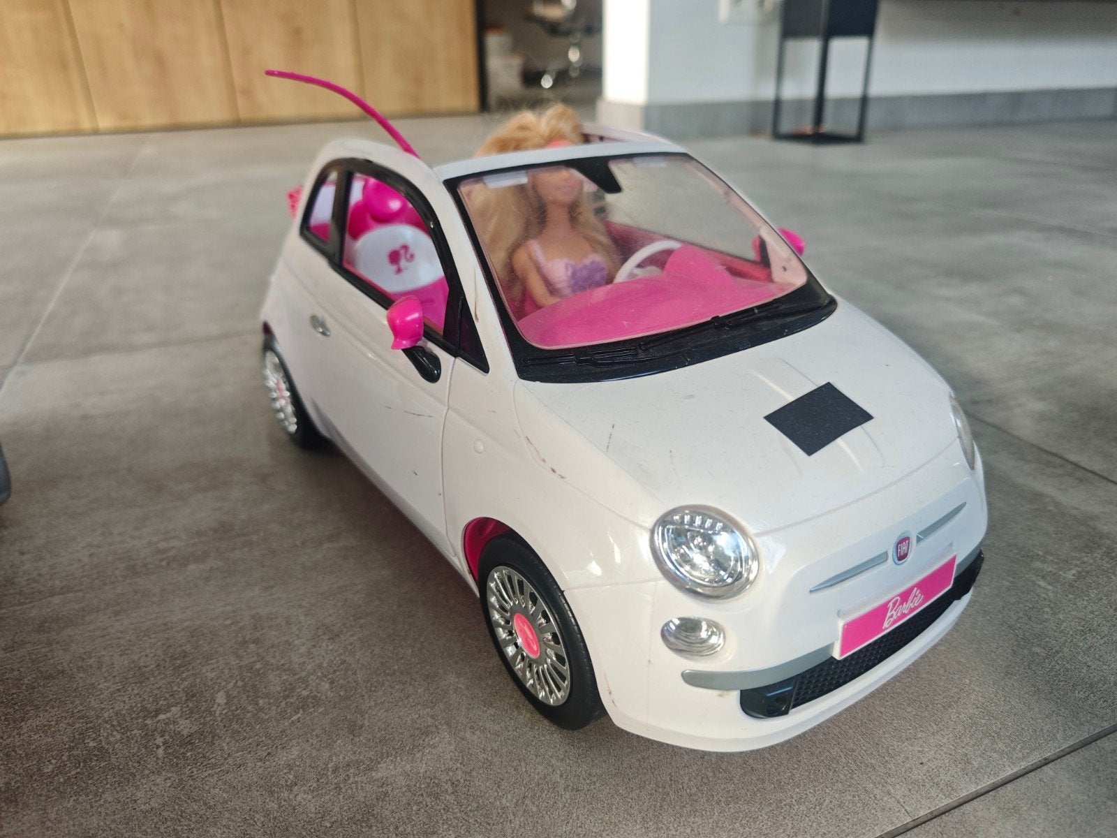Barbie Fiat 500 in goede staat, Ophalen, Barbie
