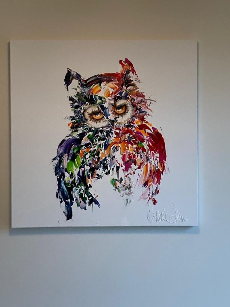 Schilderij Liesbeth Swinnen, Antiek en Kunst, Ophalen