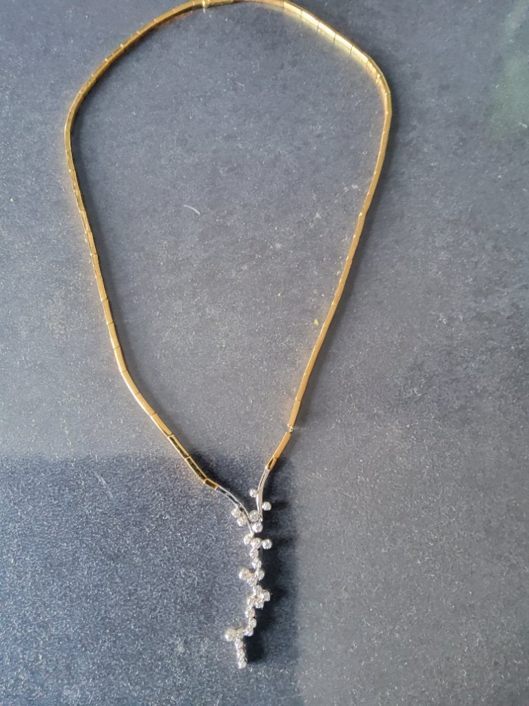 Collier, Enlèvement, Utilisé, Or, Or