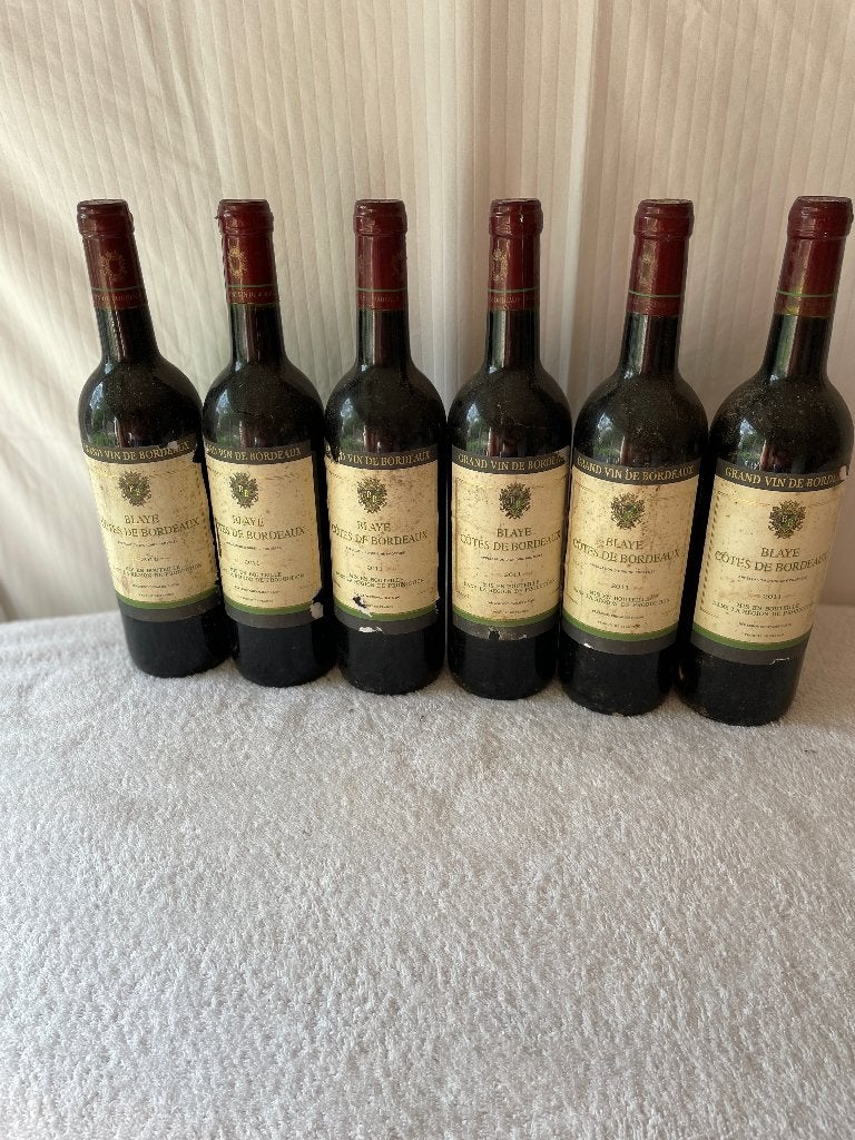 Bordeaux, Côtes de Blaye, Frankrijk, Ophalen of Verzenden, Zo goed als nieuw, Rode wijn