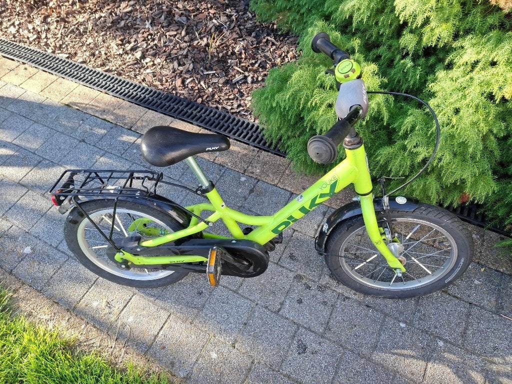 Puky Youke 16 inch kiwigroen, Fietsen en Brommers, Ophalen, Terugtraprem, Puky, 16 tot 20 inch