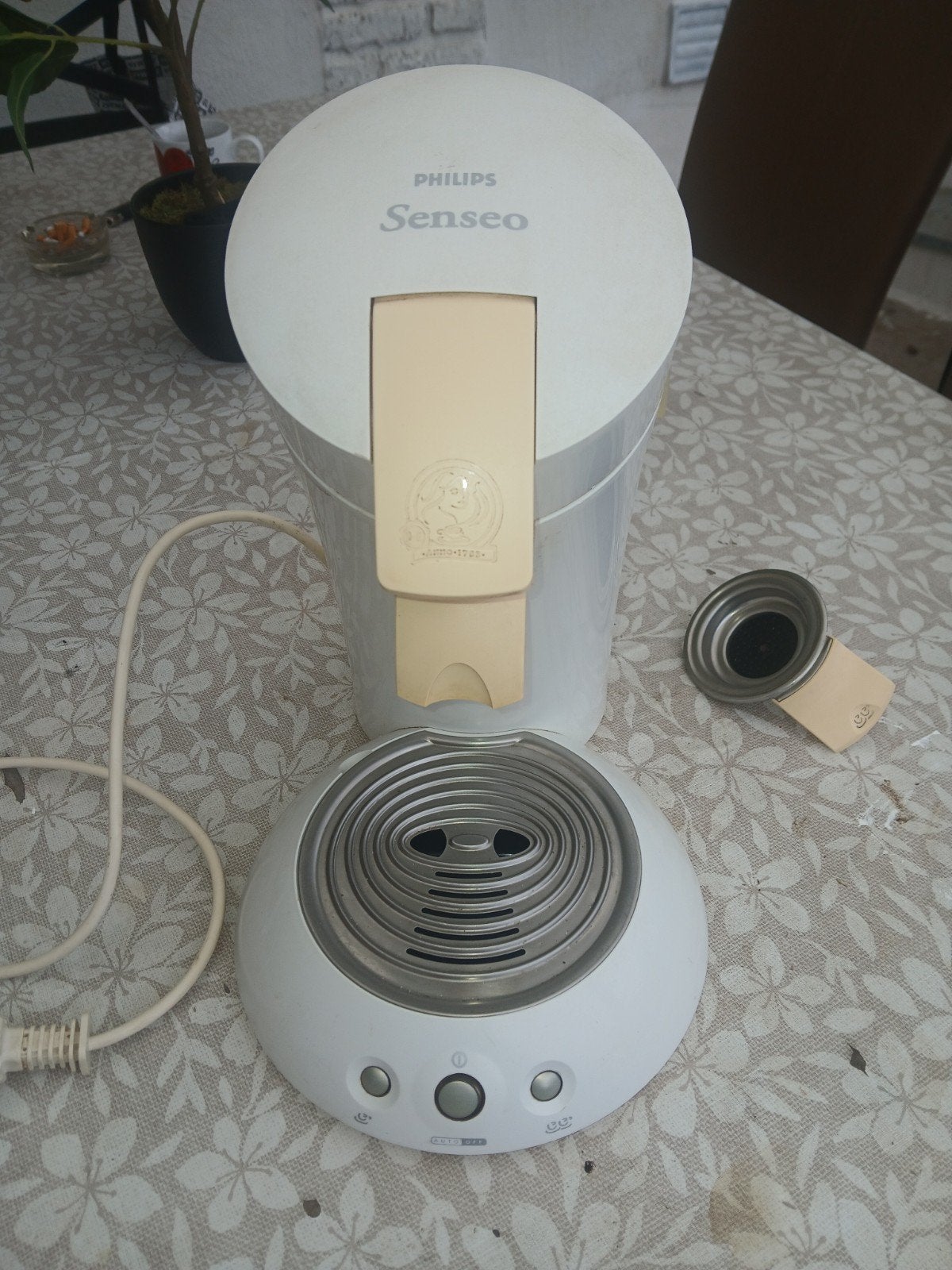 senceo blanche, Electroménager, Réservoir d'eau amovible, Enlèvement ou Envoi, Comme neuf, Cafetière
