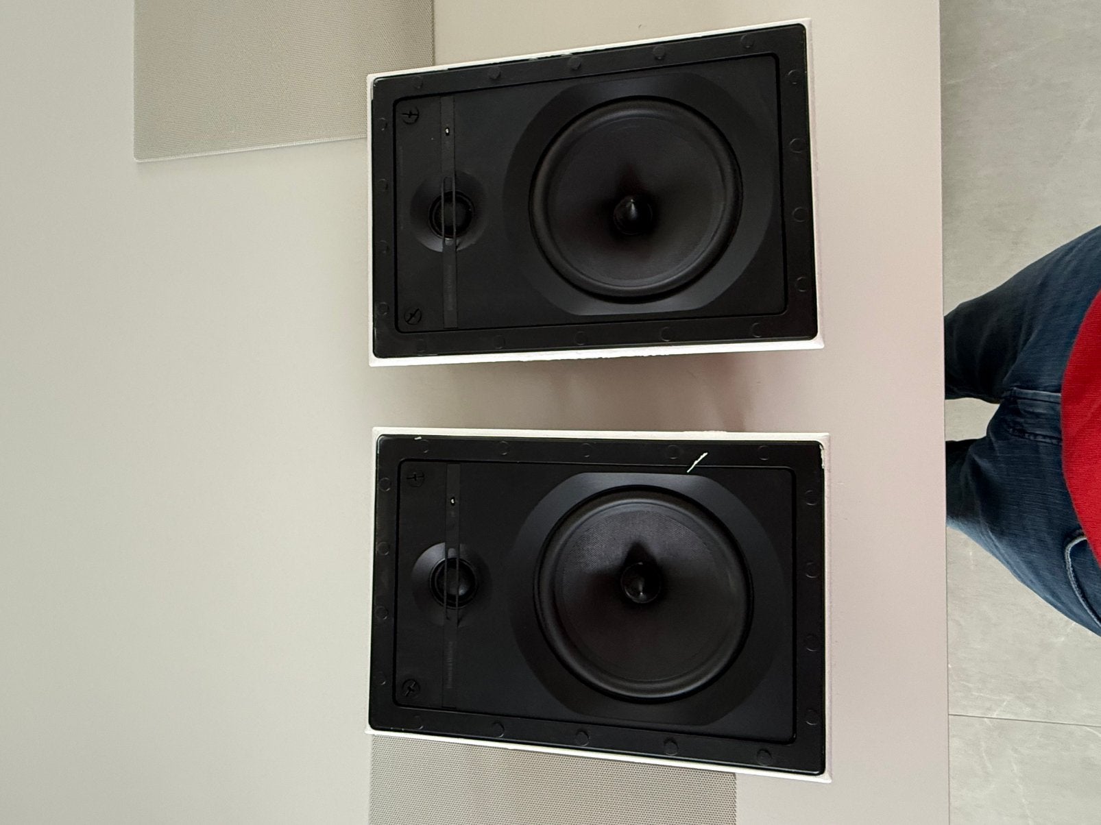 B&W CWM664 – 3 inbouwspeakers – 1 nieuw in doos – compleet, Enlèvement, Comme neuf