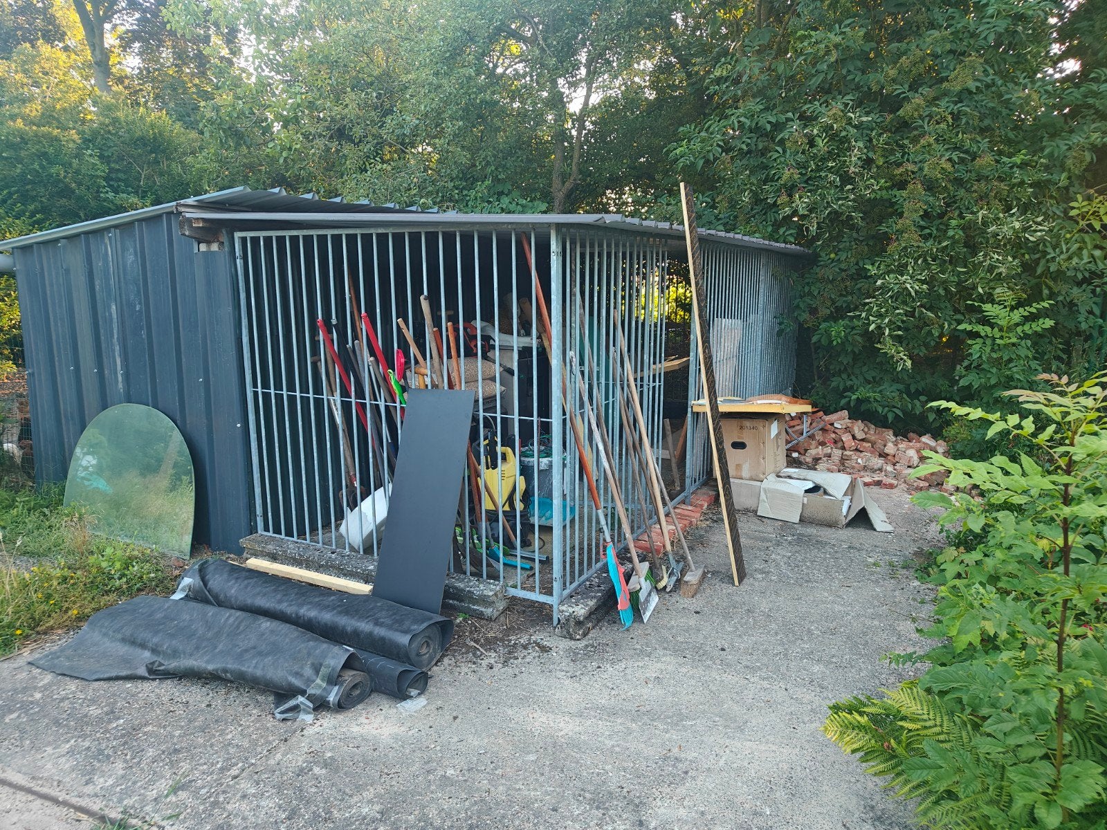 Hondenkennel, 5 vaste panelen en 1 deurpaneel, Ophalen, Hondenhok