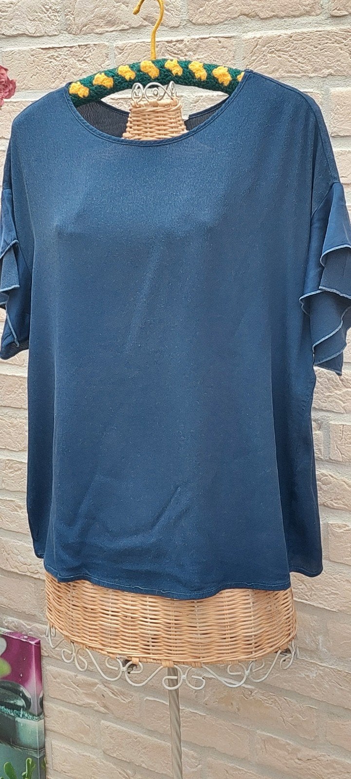 bloesje maat 42 comme ca, Kleding | Dames, Blauw, Maat 42/44 (L), Zo goed als nieuw, Comme ça