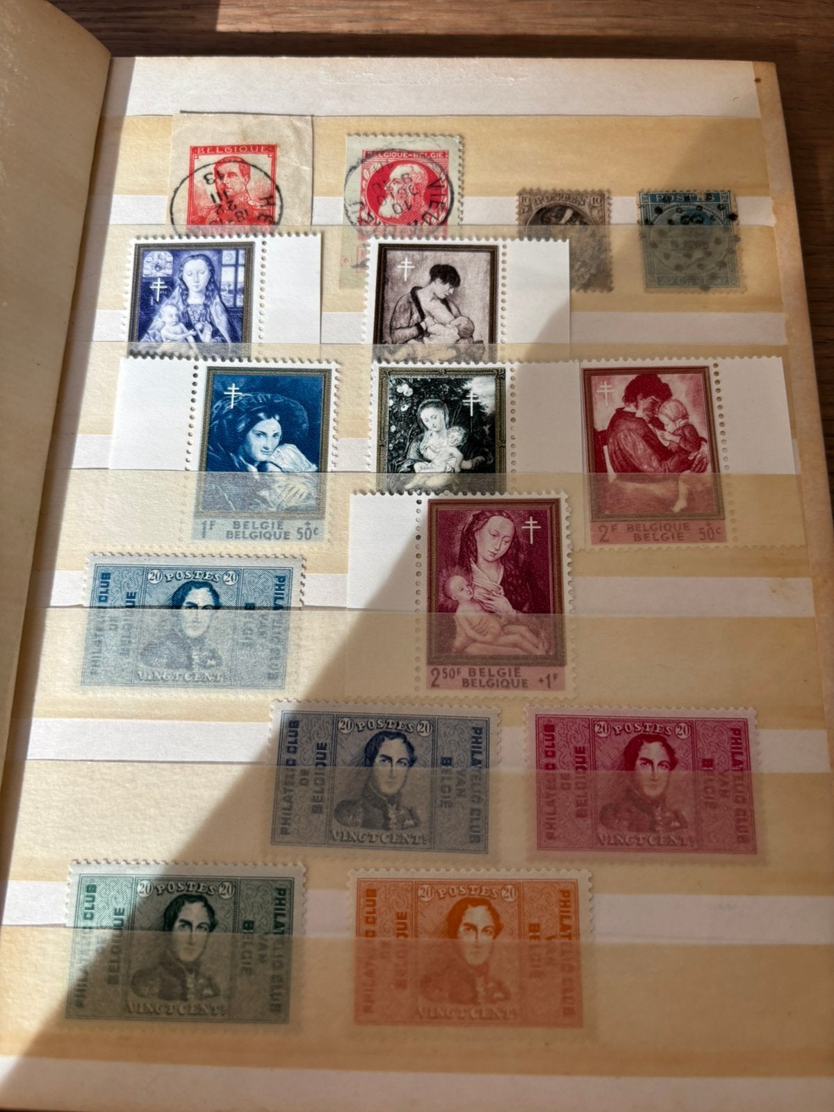 Oude Belgische postzegels, Enlèvement ou Envoi, Croix-Rouge