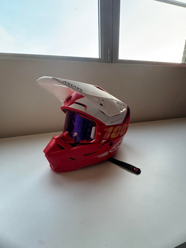 Mototcross helm alpinestars, Motoren, Nieuw zonder kaartje, L, Ophalen, Overige merken