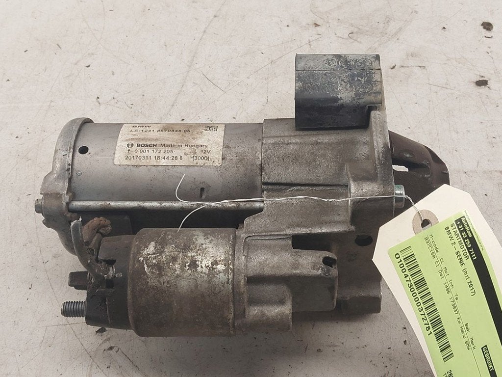 STARTMOTOR BMW 2 serie Active Tourer (F45) (01-2013/10-2021), Gebruikt, BMW, Petuelring 130
80809  München, DE, Bayerische Motoren Werke AG