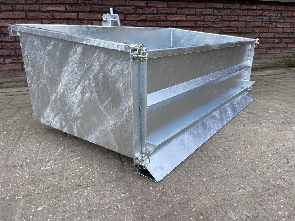 transportbak transportbak NIEUW gegalvaniseerd 100 / 120 cm, Articles professionnels, Machines & Construction | Jardin, Parc & Sylviculture