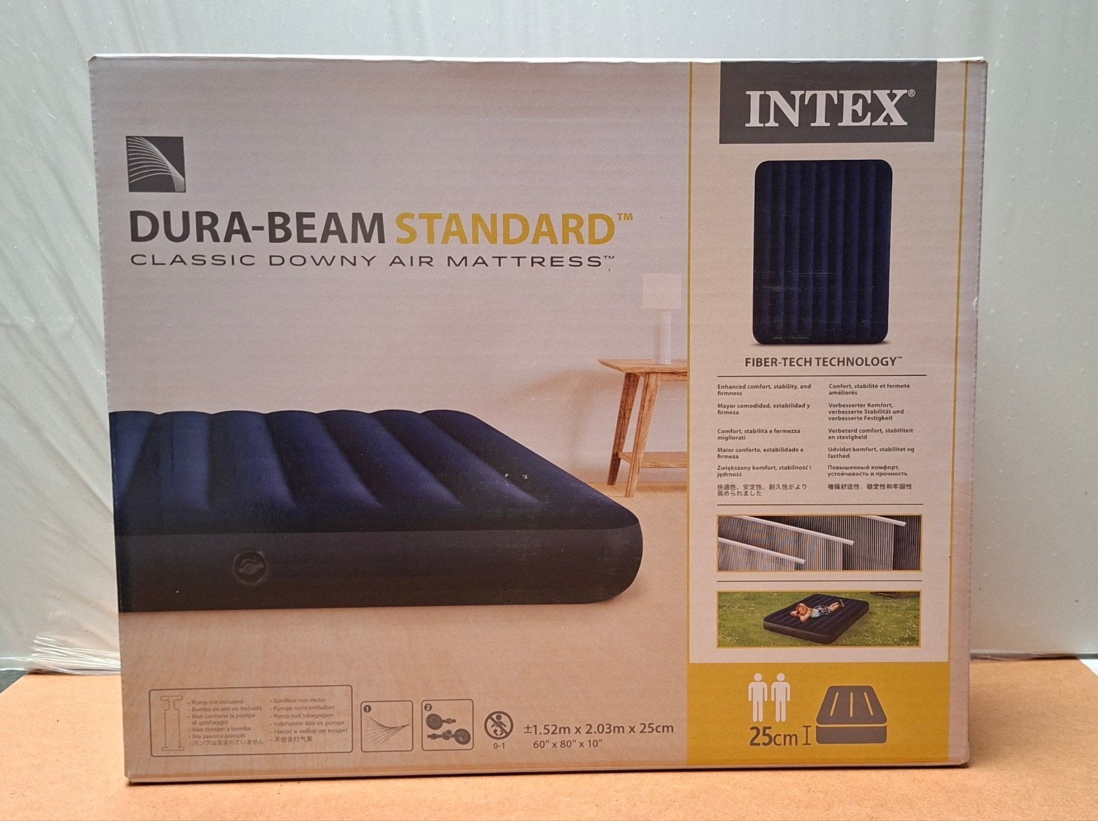 matelas gonflable intex 2 personnes neuf, Enlèvement, 2 personnes