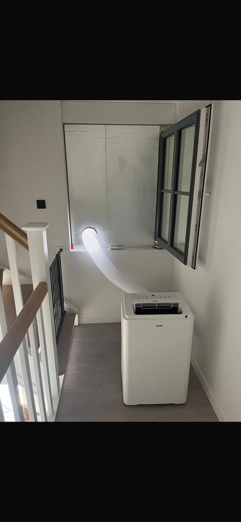 Domo mobiele airco, Ophalen, Minder dan 60 m³, Nieuw, Koelen en Ontvochtigen