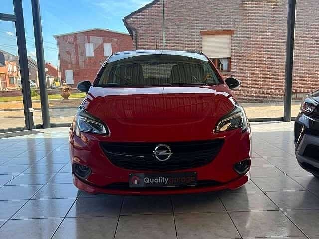 Opel Corsa OPC-Line Black Edition **Automaat**, Autos, Opel, Rouge, Achat, Euro 6, Entreprise
