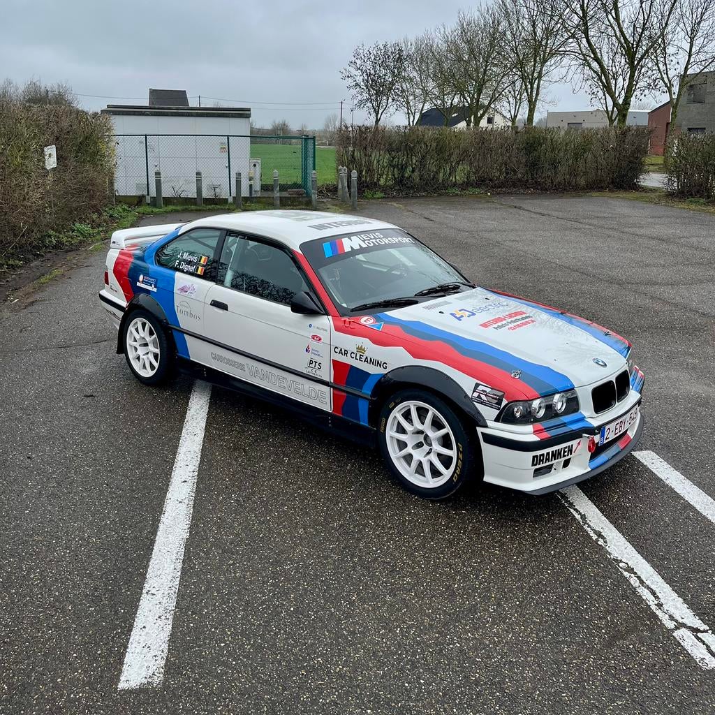 BMW E36 rally, Auto's, BMW, 2500 cc, Achterwielaandrijving, Wit, Handgeschakeld