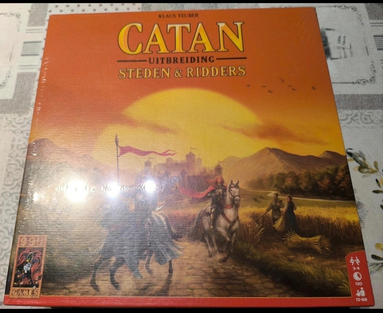 catan Steden en Ridders nog in plastic, Hobby en Vrije tijd, Ophalen of Verzenden