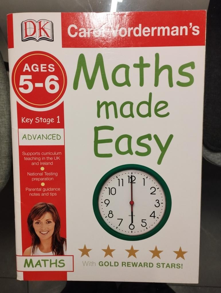Maths workbook, Livres, Neuf, Carol Vorderman's, Enlèvement, Anglais