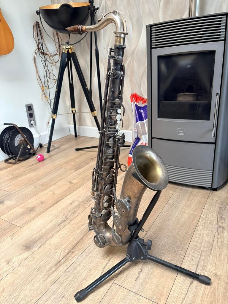 Keilwerth Toneking saxefoon 1960 (vintage), Muziek en Instrumenten, Ophalen, Zo goed als nieuw