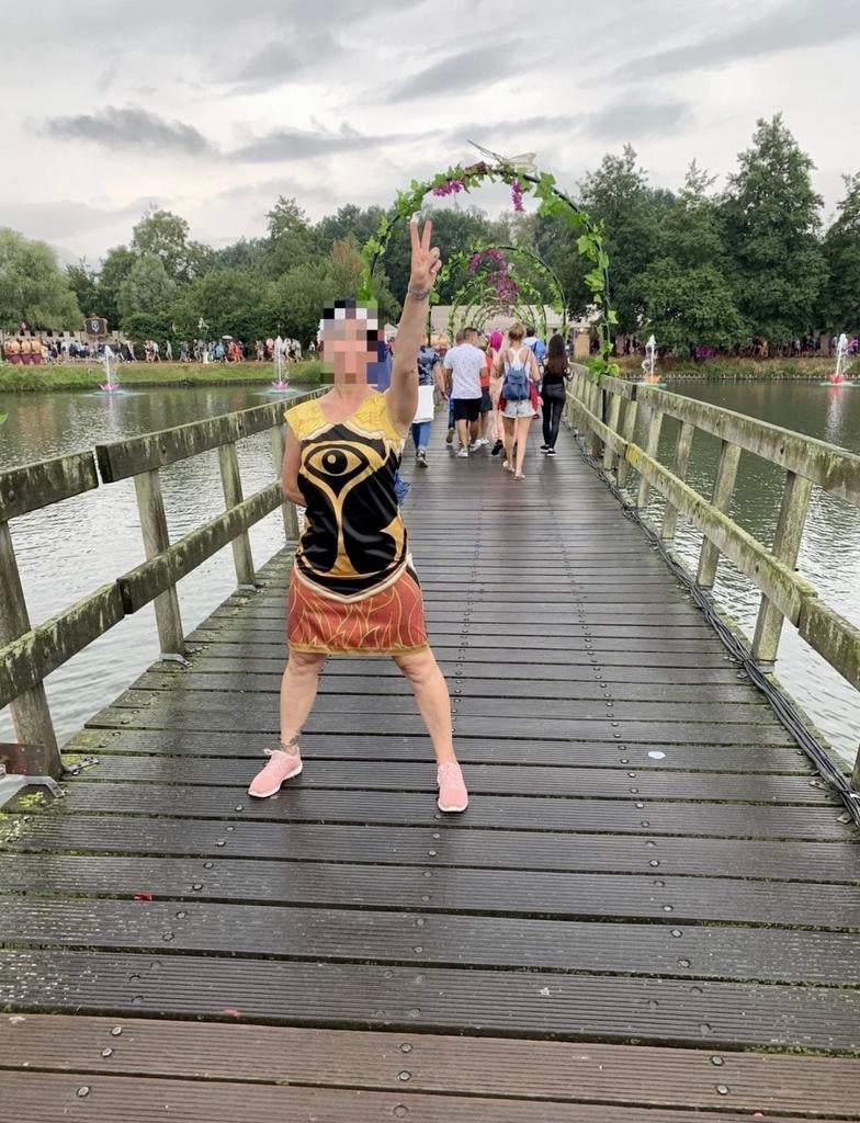 Unieke Tomorrowland Jurk, Overige kleuren, Ophalen of Verzenden, Zo goed als nieuw, Maat 36 (S)