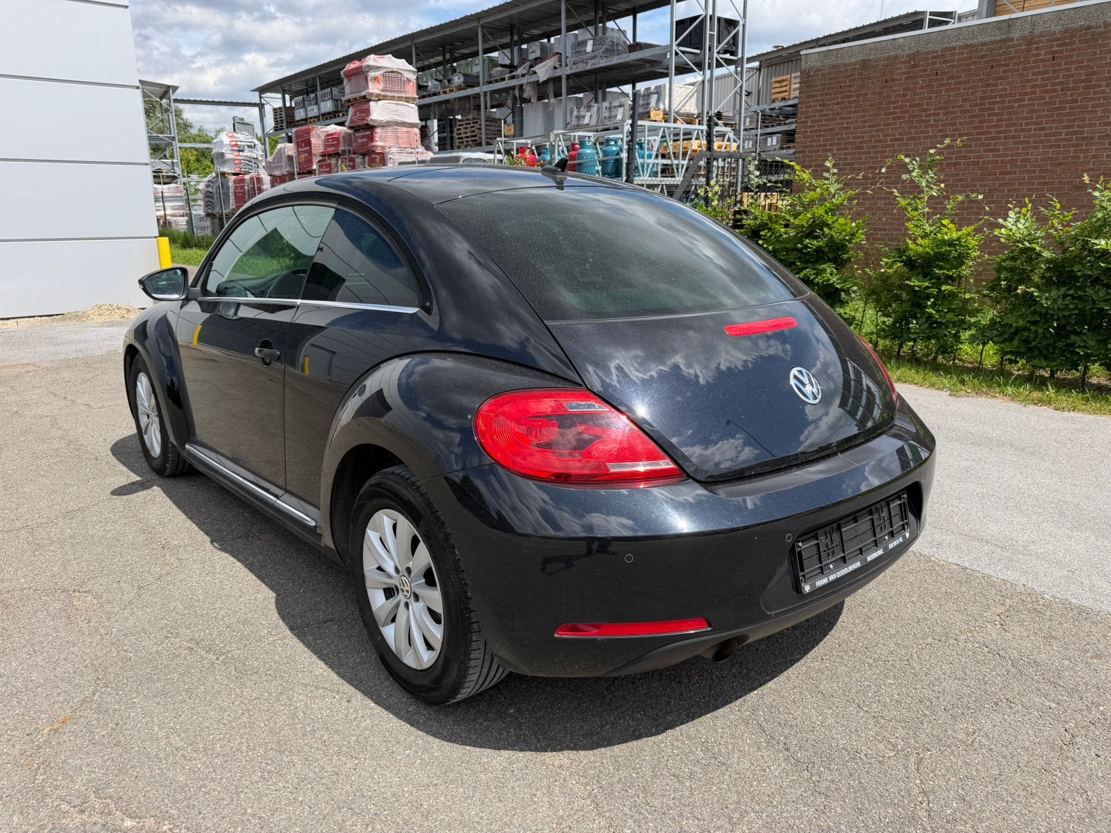 Vw Beetle (kever) 1.2 benzine 77 Kw,Bj 2013,Airco, *Automaat, Auto's, Stof, Beetle (Kever), Parkeersensor, Zwart