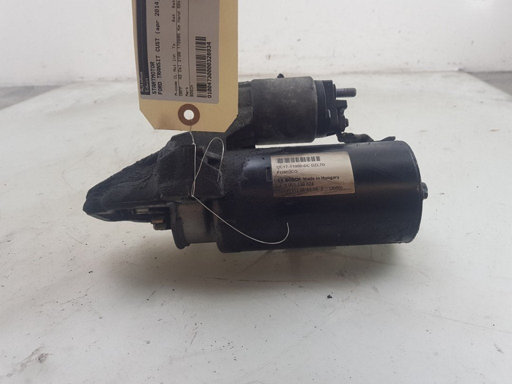 STARTMOTOR Ford Transit Custom (01-2011/12-2023), Auto-onderdelen, Robert Bosch AG, Gebruikt, Ford, Robert-Bosch-Allee 1
74232  Abstatt, DE
