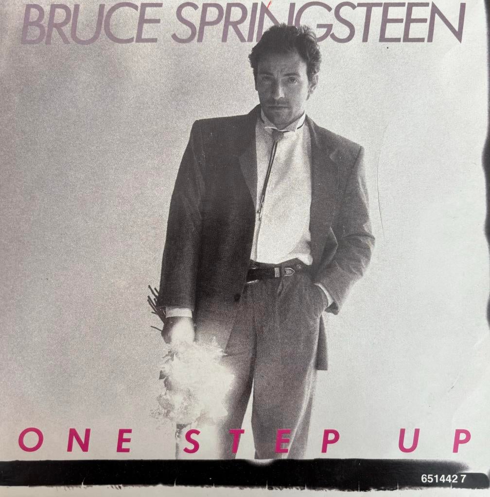 Bruce Springsteen - One step up - Roulette 1988 ( 7” vinyl ), Enlèvement ou Envoi, Comme neuf
