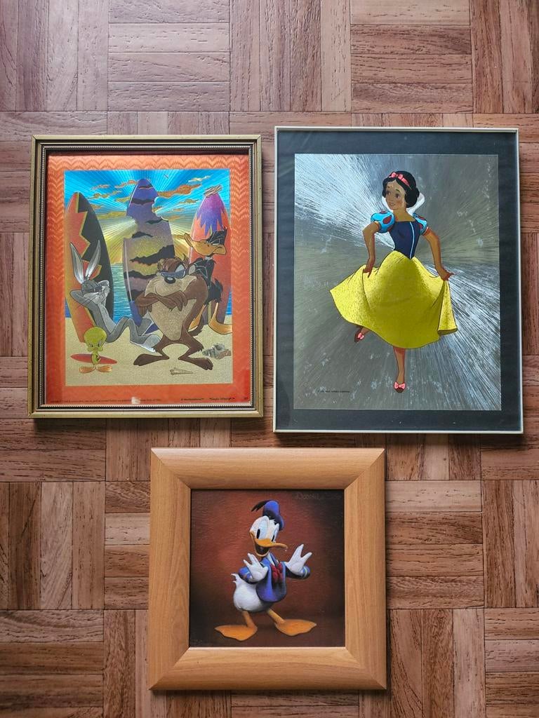 3 Disney kaders, Ophalen of Verzenden
