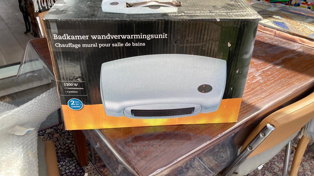 Badkamer vuurtje, Ophalen, Zo goed als nieuw