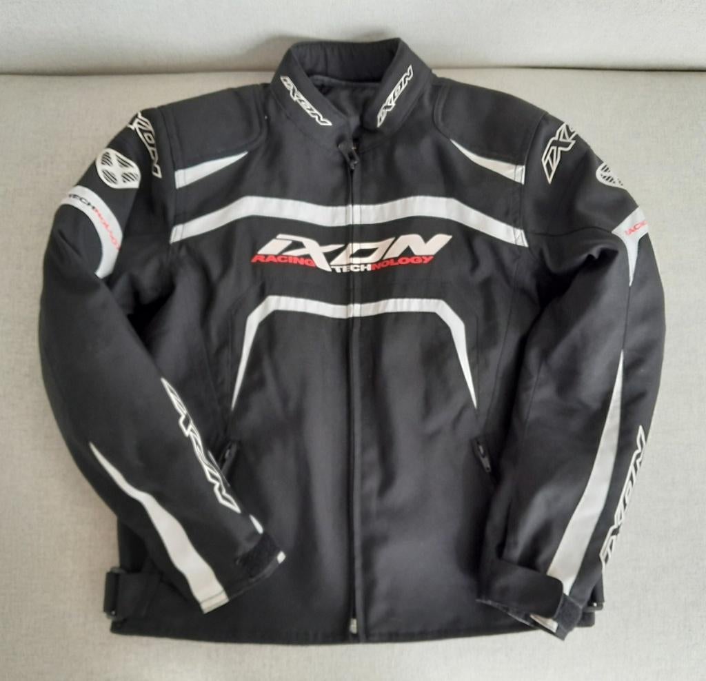 Veste de moto en textile imperméable Ixon Eager Kid - 12 ans, Motos, IXON, Enlèvement ou Envoi, Enfants, Manteau | tissu