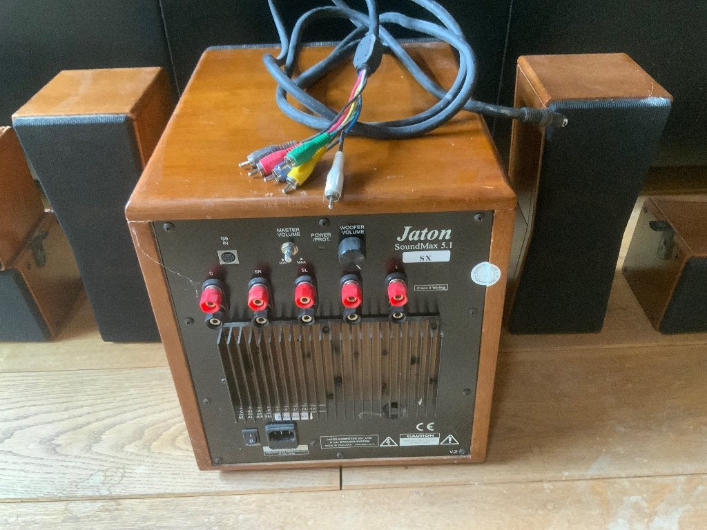 Jaton 5.1 surround set, Audio, Tv en Foto, Overige merken, Gebruikt, 70 watt of meer, Ophalen of Verzenden