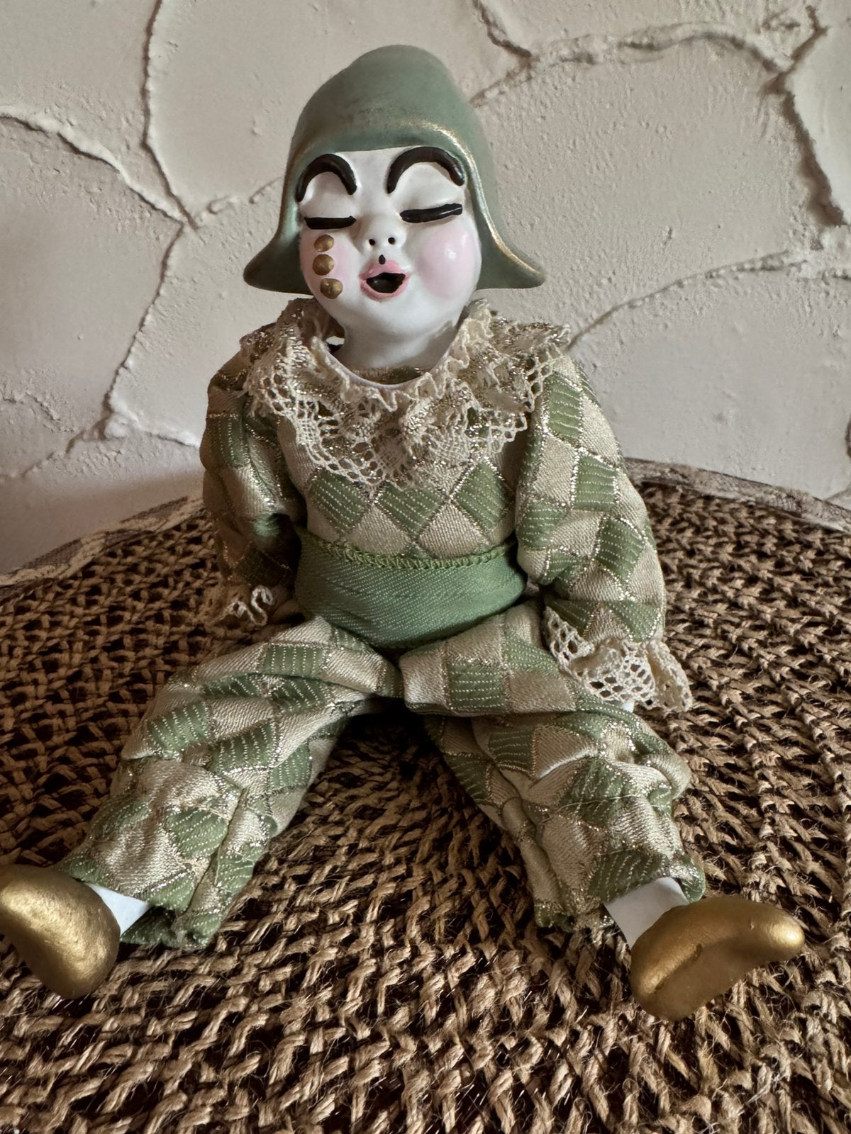 Vintage Arlequin Clownpop, Ophalen of Verzenden, Zo goed als nieuw