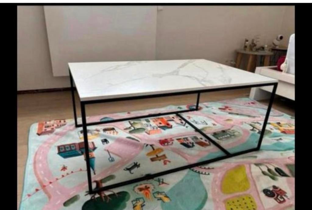 Keramische salon tafel als nieuw, Ophalen, Zo goed als nieuw