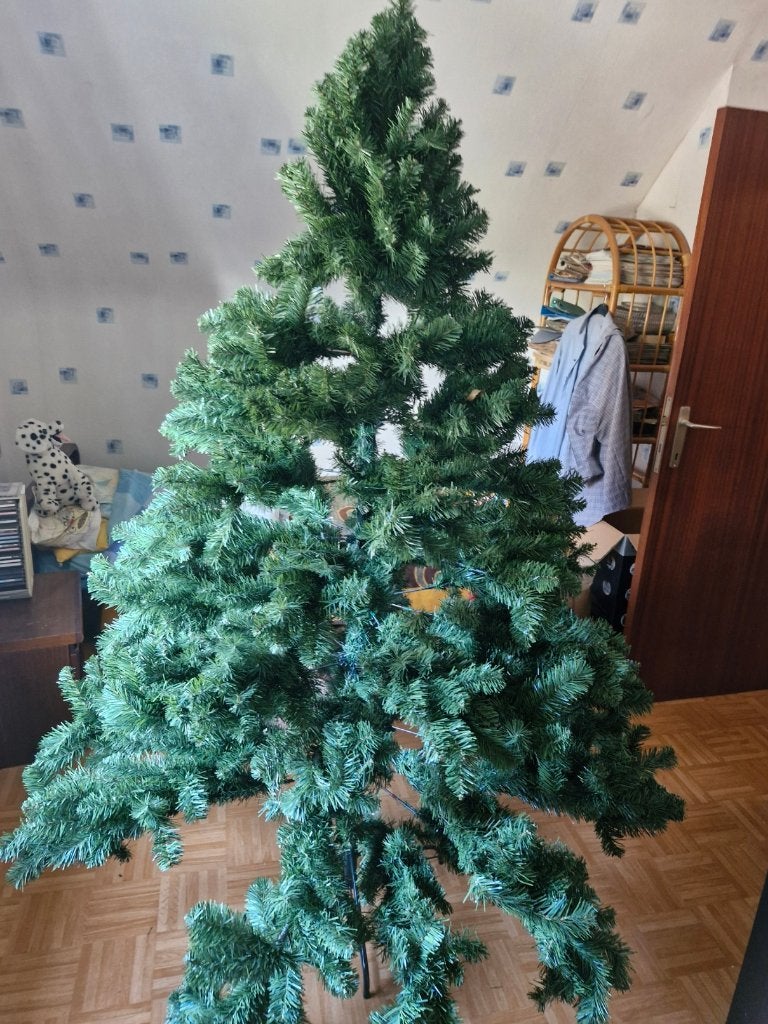 Kerstboom kunststof, Diversen, Ophalen, Zo goed als nieuw