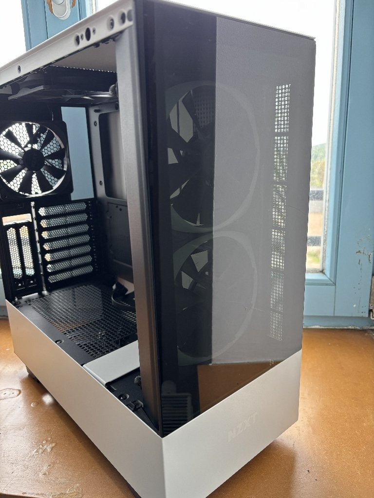 Boîtier NZXT H510 Elite (Blanc/Noir), Computers en Software, Computerbehuizingen, Verzenden, Gebruikt