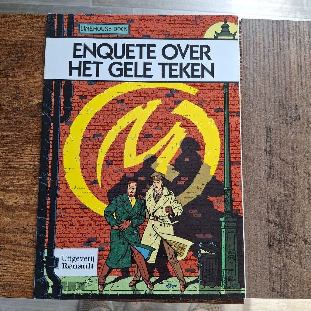 RENAULT - ENQUETE OVER HET GELE TEKEN  1994, Ophalen of Verzenden, Nieuw, Renault