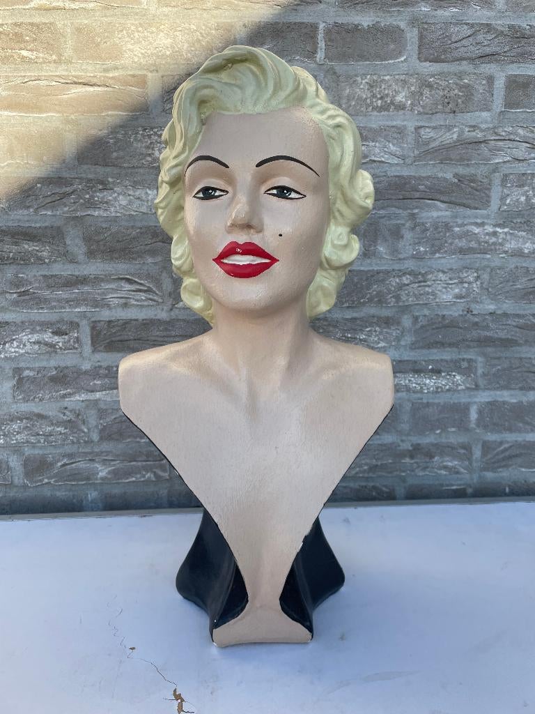 buste vintage de Marlyn Monroe - 53 cm, Enlèvement ou Envoi