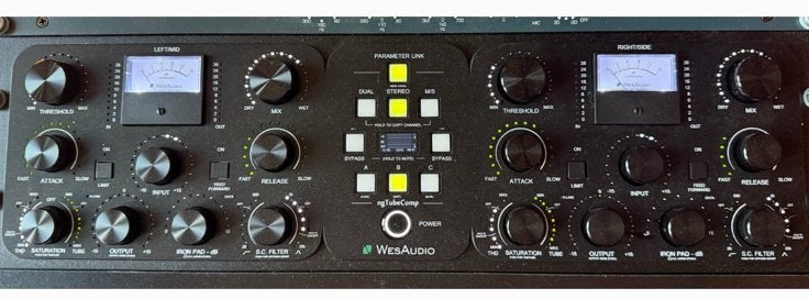 Wes Audio NG buiscompressor in perfecte staat, Ophalen, Zo goed als nieuw, Audio