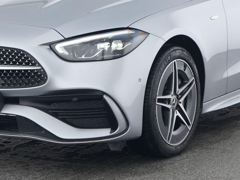 Mercedes-Benz C-klasse 300 DE Break AMG Line | Panoramisch D, Auto's, Automaat, 197 pk, Zwart, Automatische klimaatregeling