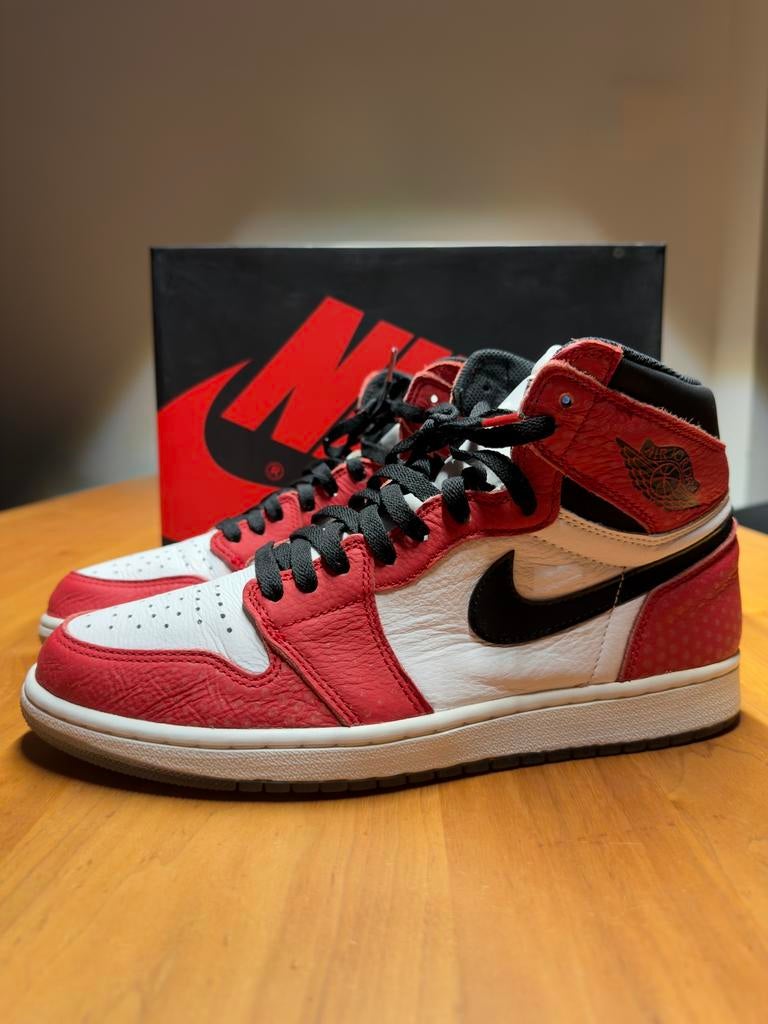 Nike Air Jordan 1 High Spider-Man Origin Story, Enlèvement ou Envoi, Comme neuf, Baskets