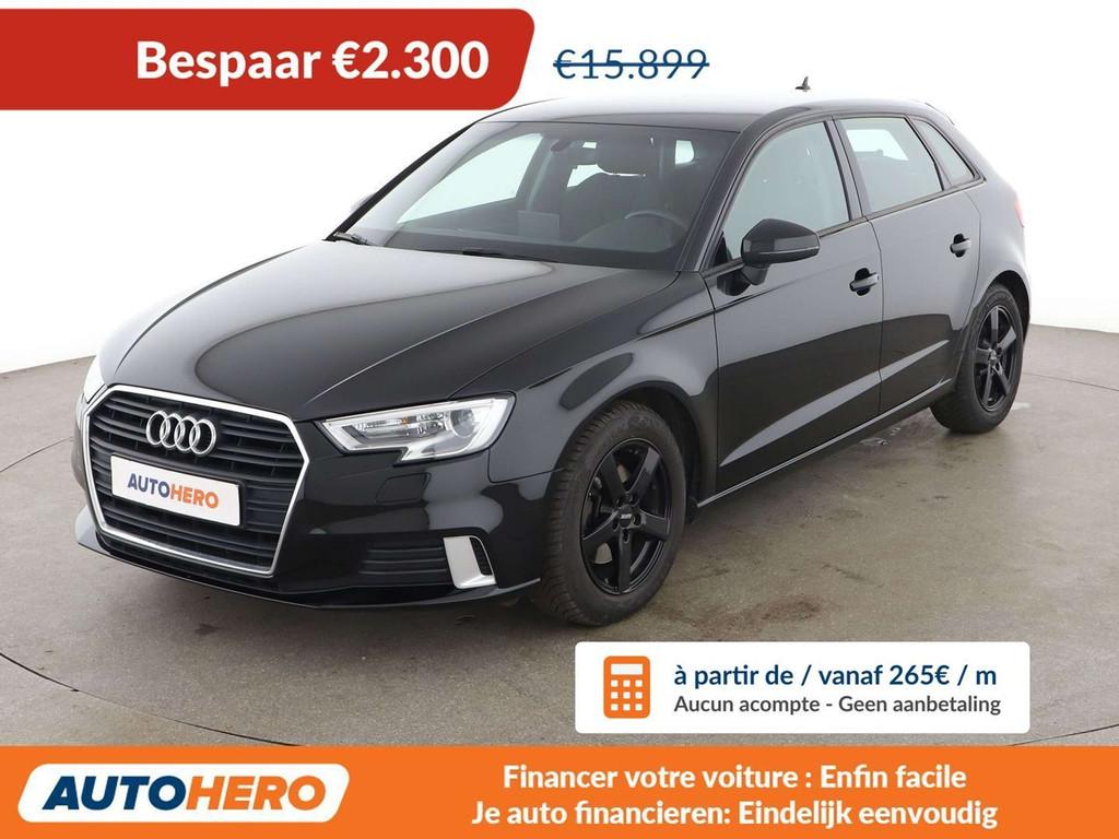 Audi A3 35 TFSI Sport (bj 2019), Auto's, Voorwielaandrijving, 149 g/km, Zwart, 5 deurs