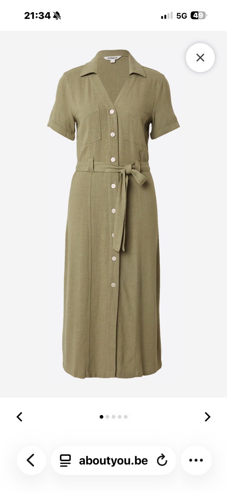 Jurk, Kleding | Dames, Jurken, Ophalen of Verzenden, Nieuw, Maat 34 (XS) of kleiner