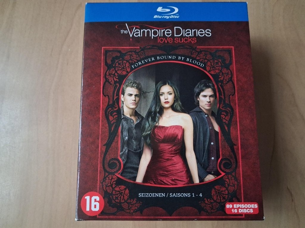 Blu ray box The vampire diaries, Cd's en Dvd's, Engels, Nederlands, Boxset, Ophalen of Verzenden