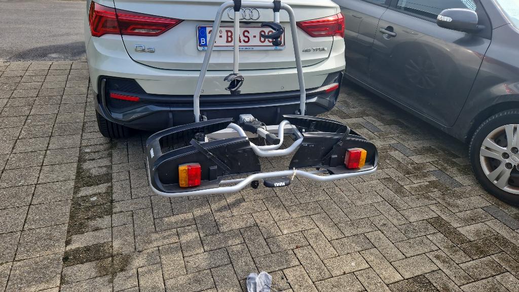 Fietsendrager Thule, Auto diversen, Fietsendragers, Ophalen, Zo goed als nieuw, 2 fietsen, Trekhaakdrager