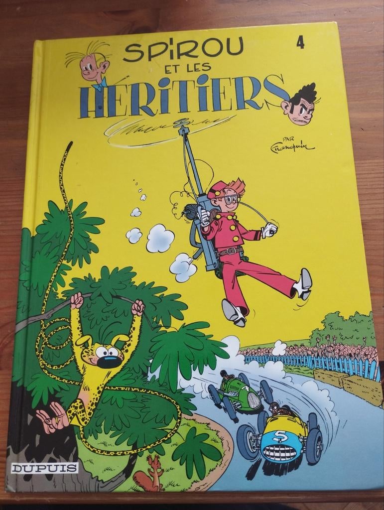 BD Spirou 4 Spirou et les héritiers, Livres, Enlèvement ou Envoi